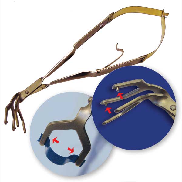 Laschal Finishing Strip Forceps