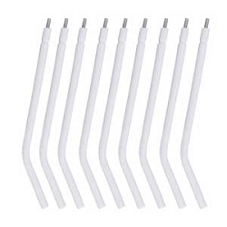 TPC Disposable Air Water Syringe Tips White/Metal 250pk