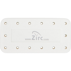 Zirc Magnetic Bur Block 14 Hole - A White