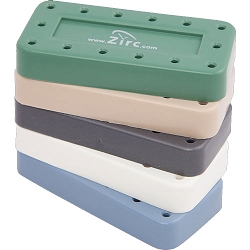 Zirc Magnetic Bur Block 14 Hole - L Lilac