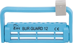 Zirc Steri-Bur Guard 12 Hole - N Neon Blue