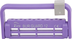 Zirc Steri-Bur Guard 12 Hole - R Neon Purple