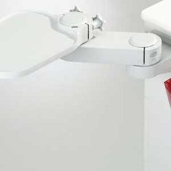 E-Z Access Shelf 8in. Extension Arm - A White 