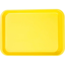Zirc B-Lok Flat Tray - O Neon Yellow 