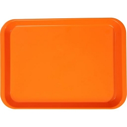 Zirc B-Lok Flat Tray - Q Neon Orange 