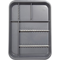 Zirc B-Lok Divided Tray  - I Grey 