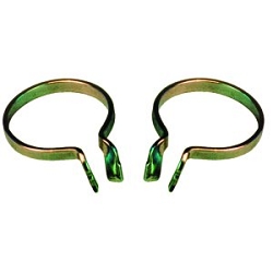 Contact Rings Outward Gold 2pk