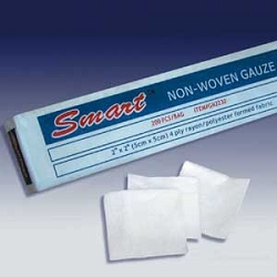 Smart Non Woven Gauze 4ply 40gm 2x2 5000pc 25 sleeves