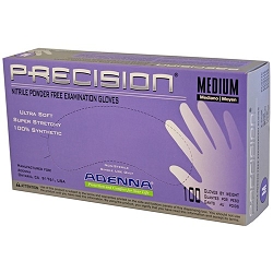 Precision Violet Nitrile Exam Goves XS 100pk 