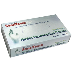 SensiTouch Nitrile Exam Glove - Violet Blue XS 100pk 