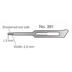 Morita Microsurgical Blades No. 391 10pk