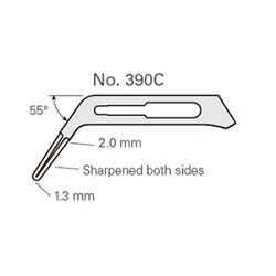 Morita Microsurgical Blades No. 390C 10pk