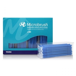 Microbrush DS Regular Size 2.0mm Blue 400pk